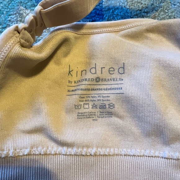 Kindred Bravely Cream pumping and nursing bra XL busty - Picture 2 of 4